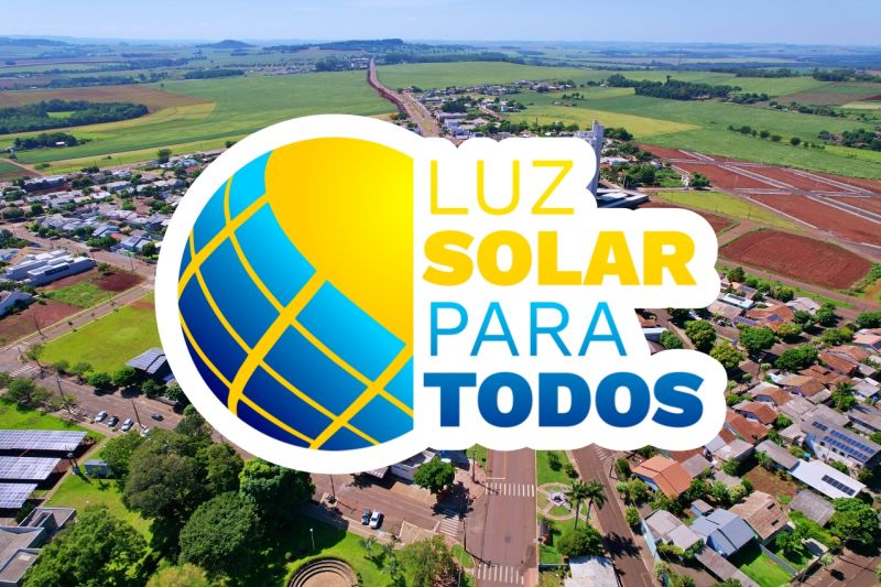 Inovação e sustentabilidade: Itaipulândia investe R$26 milhões em energia solar para as famílias   