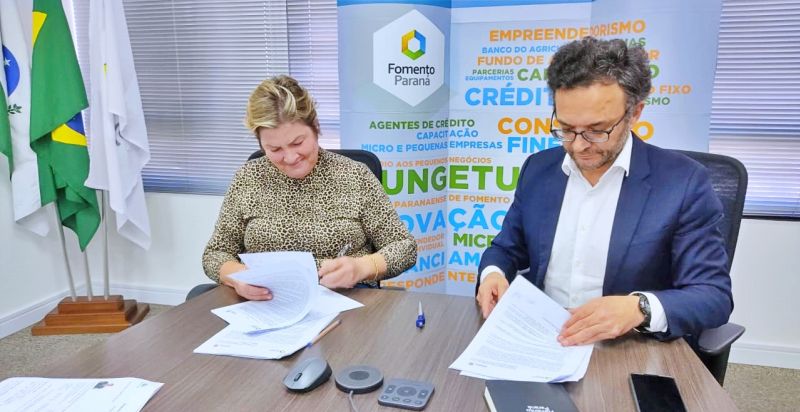 Itaipulândia assina Acordo de Cooperação Técnica com a Fomento Paraná